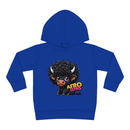 Afro Cows Toddler Pullover Fleece Hoodie