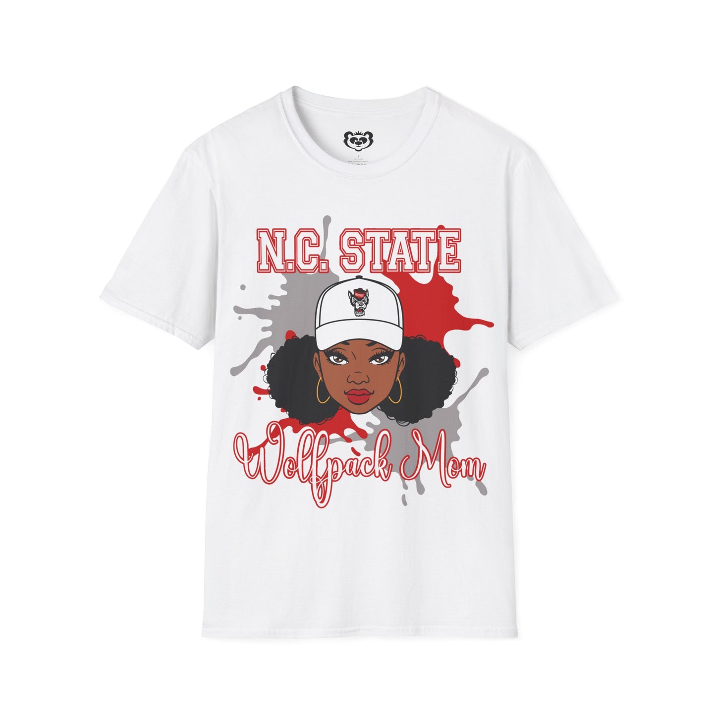 NC STATE Wolfpack Mom Unisex Softstyle T-Shirt