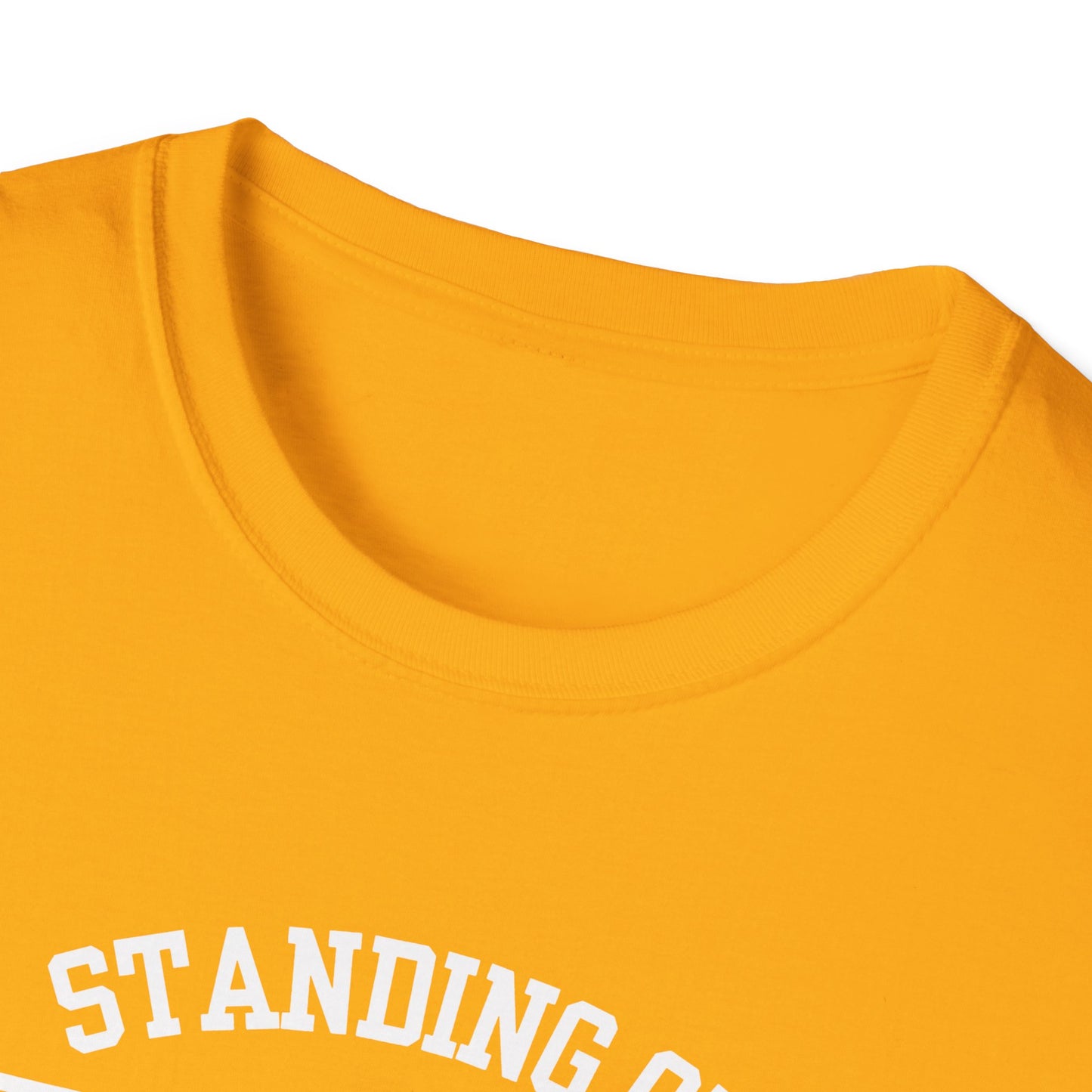 NCAT Aggies: North Carolina AT State University Standing On Business Unisex Softstyle T-Shirt