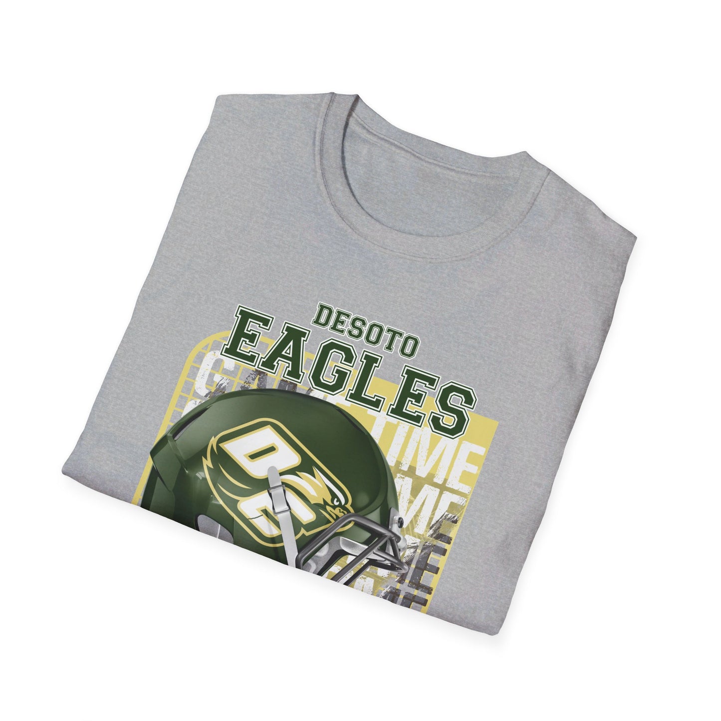 Desoto Eagles Football Unisex Softstyle T-Shirt