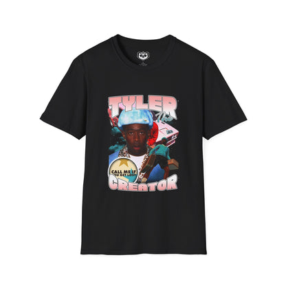 Ttyler the Creator Fullermoe Style Rap Unisex Softstyle T-Shirt