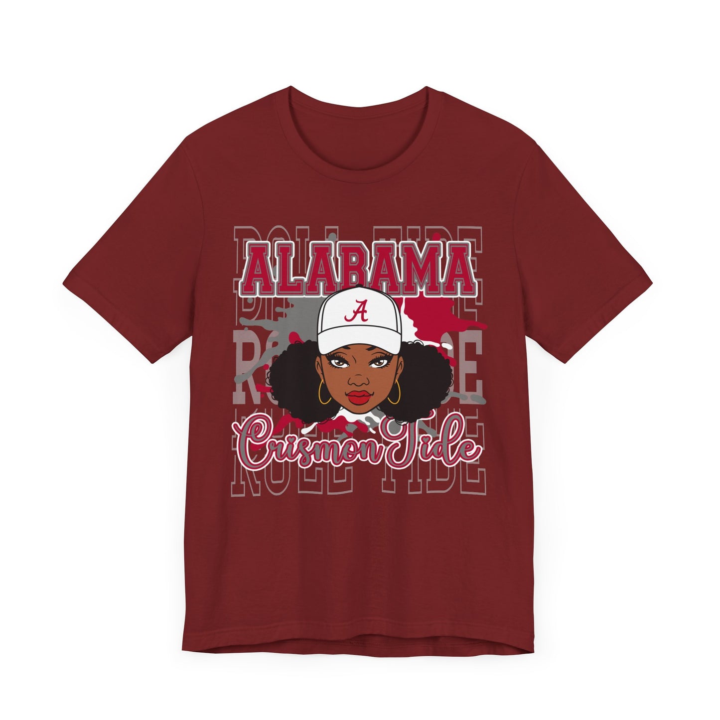 Alabama University Roll Tide Unisex Jersey Short Sleeve Tee