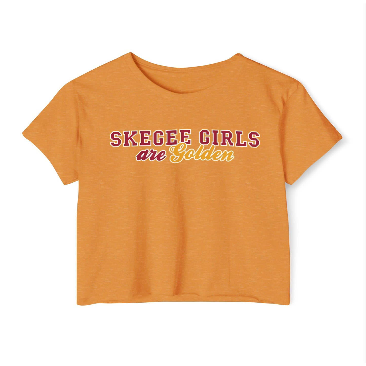 ‘Skegee Girls Festival Crop Top - Trendy Women's Tee for Summer Celebrations