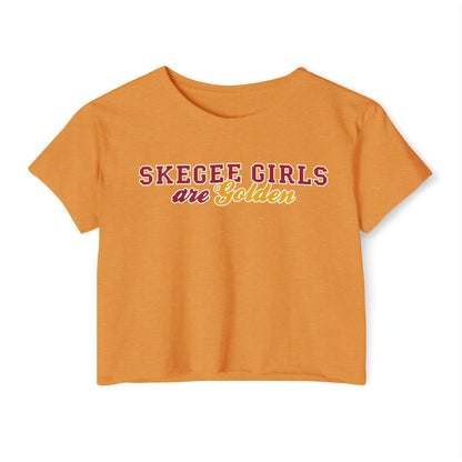 ‘Skegee Girls Festival Crop Top - Trendy Women's Tee for Summer Celebrations