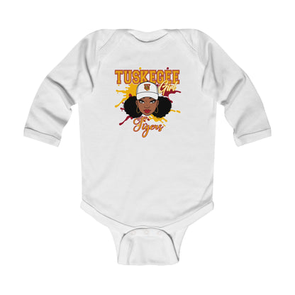 Tuskegee Tigers: Future Tuskegee University Girl Infant Long Sleeve Bodysuit