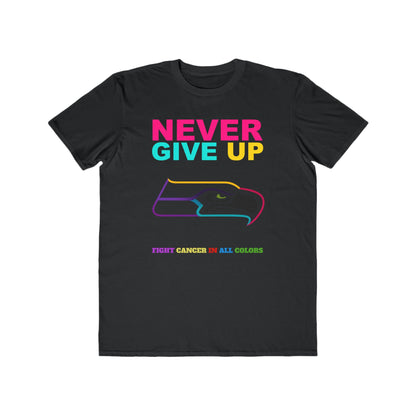 Seahawks Never Give Up Cancer Awareness Tee