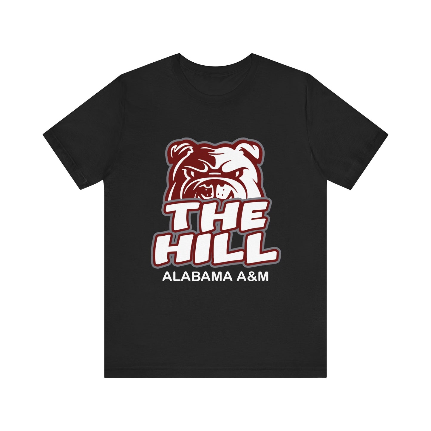 AAMU Bulldogs: Alabama A&M University The Hill Unisex Jersey Short Sleeve Tee Gift for Student and Alumni