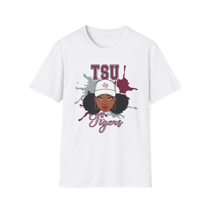 TSU Tigers: Texas Southern University Tigers Unisex Softstyle T-Shirt