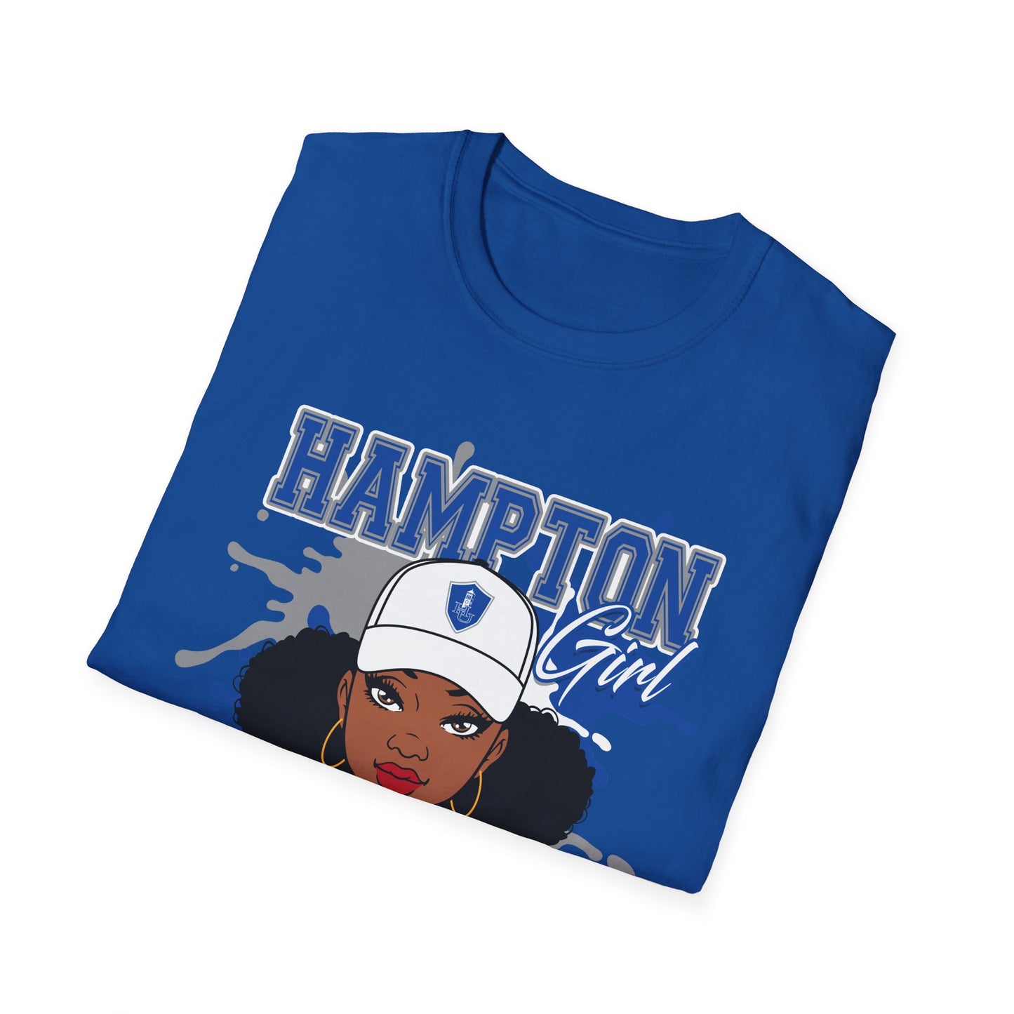 HU Pirates: Hampton University Pirates Unisex Softstyle T-Shirt