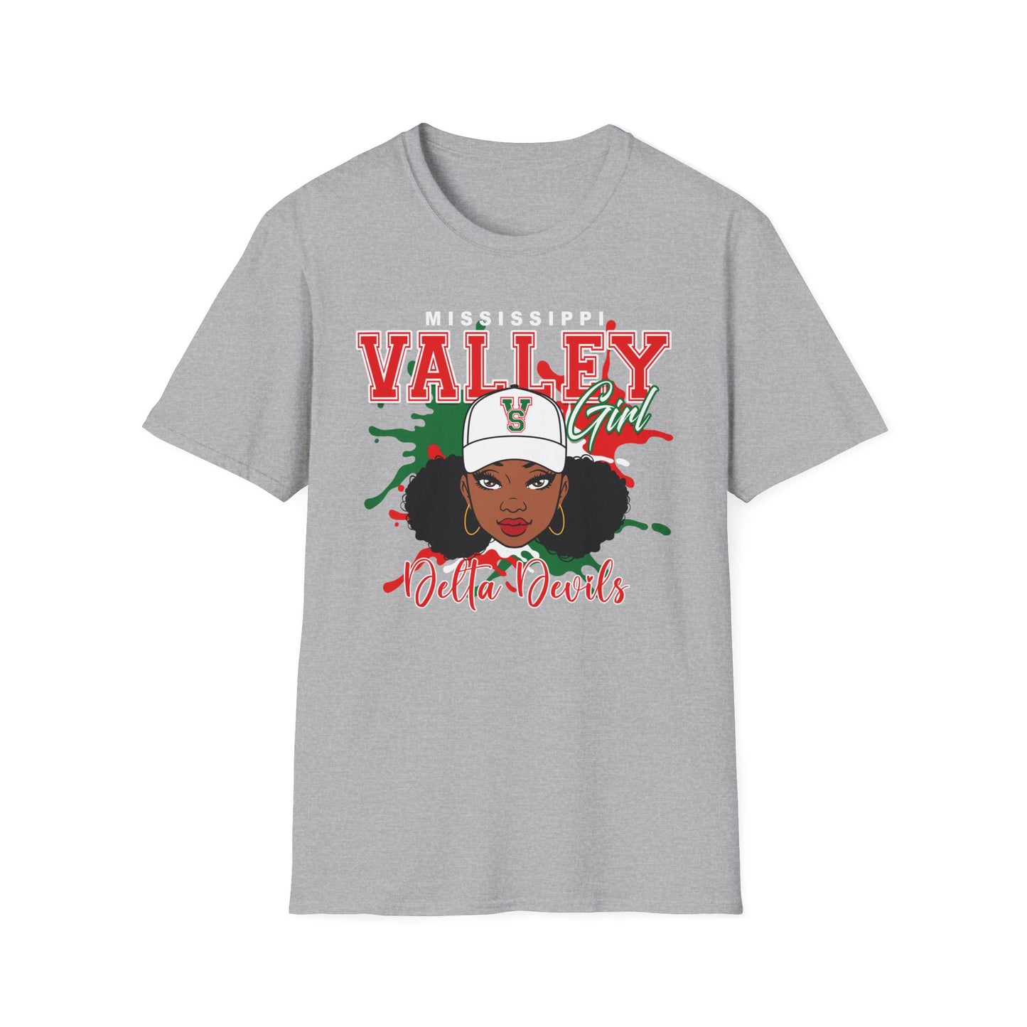 MVU: Mississippi Valley State University Unisex Softstyle T-Shirt