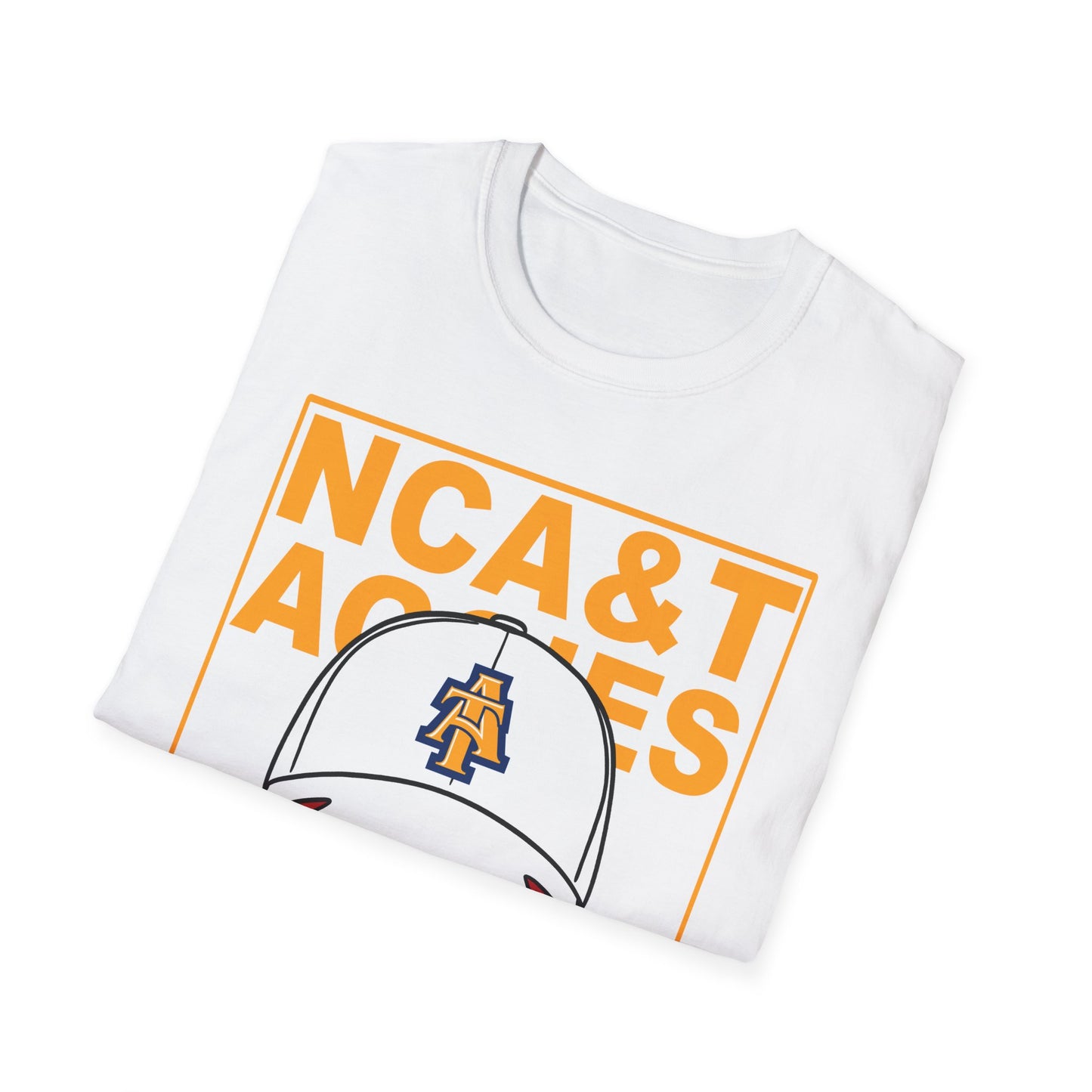 NCAT Aggies: North Carolina A&T State University Unisex Softstyle T-Shirt Gift For Her