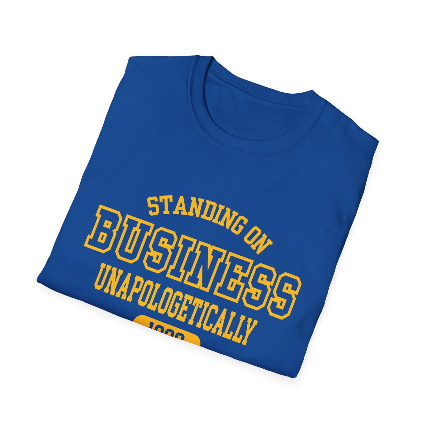 SGRho inspired Standing on Business since 1922 Unisex Softstyle T-Shirt