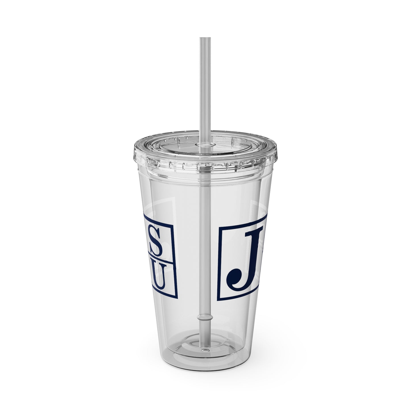 JSU Sunsplash Tumbler with Straw, 16oz