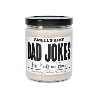 Copy of Funny Gift for Dad, Smells like Dad's Jokes Soy Candle, Father's Day Gift, Birthday Gift for Dad