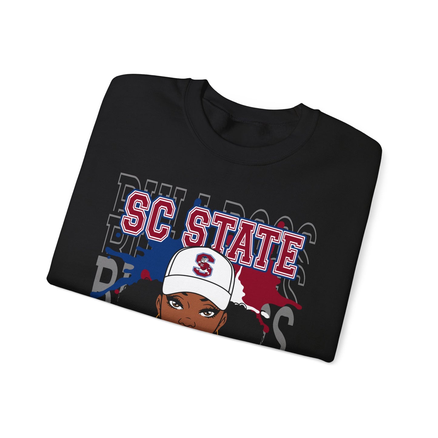 SC State Bulldogs: South Carolina State Bulldogs and Lady Bulldogs  Unisex Heavy Blend™ Crewneck Sweatshirt