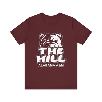 AAMU Bulldogs: Alabama A&M University The Hill Unisex Jersey Short Sleeve Tee Gift for Student and Alumni