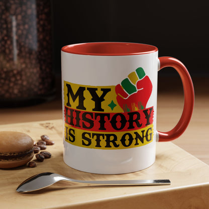 Empowering Accent Coffee Mug - Celebrate History, Black History Month Gift, Inspirational Coffee Cup, Drinkware for Activists, Proud [...]