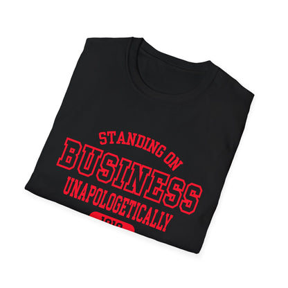 Delta inspired Standing On Business Since 1913 Unisex Softstyle T-Shirt