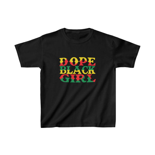 Dope Black Girl Kids Heavy Cotton™ Tee