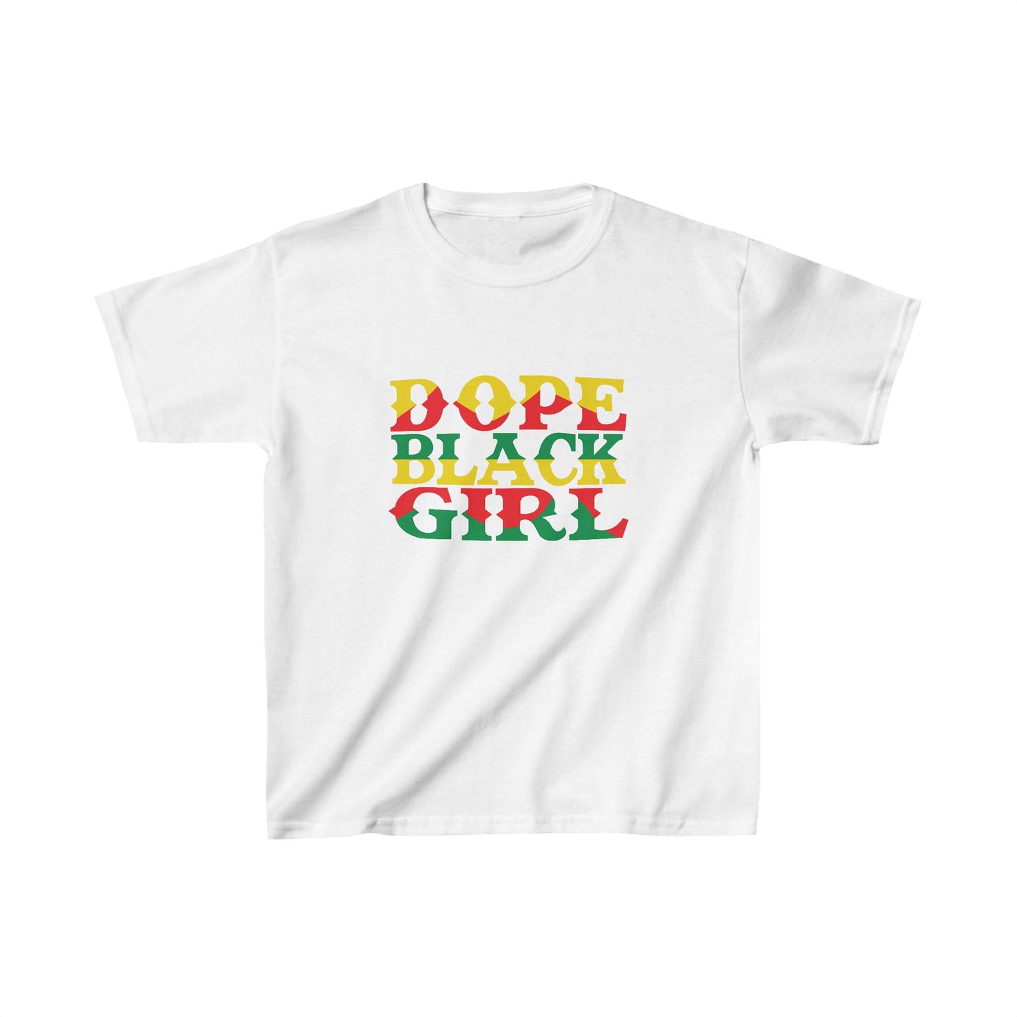 Dope Black Girl Kids Heavy Cotton™ Tee