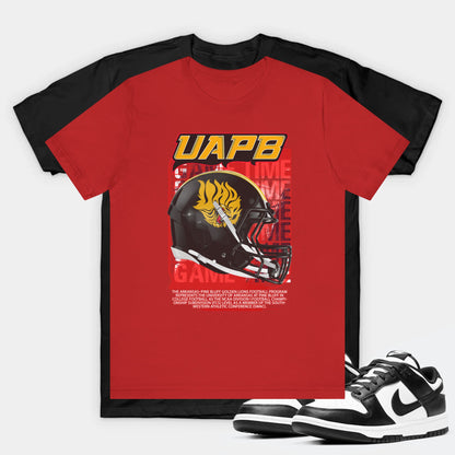 UAPB Arkansas Lions Game Day Tee: Pine Bluff Golden Lions Game Day football Unisex Jersey Short Sleeve Tee