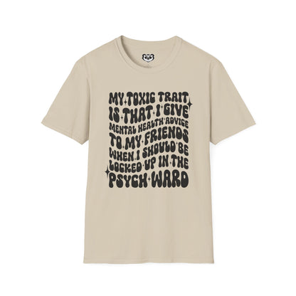 My Toxic Trait Unisex Softstyle T-Shirt Gift for Mom