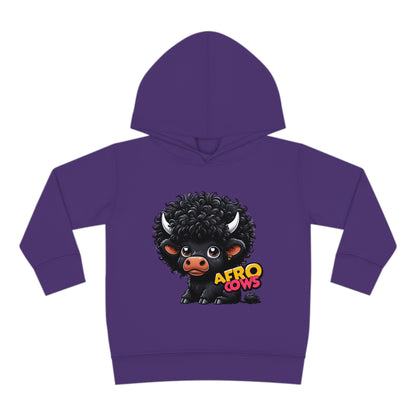 Afro Cows Toddler Pullover Fleece Hoodie