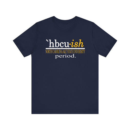 North Carolina A&T HBCUish Unisex Jersey Short Sleeve Tee