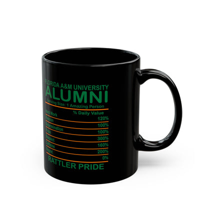 Rattler Pride FAMU Alumni HBCU Black Mug (11oz)