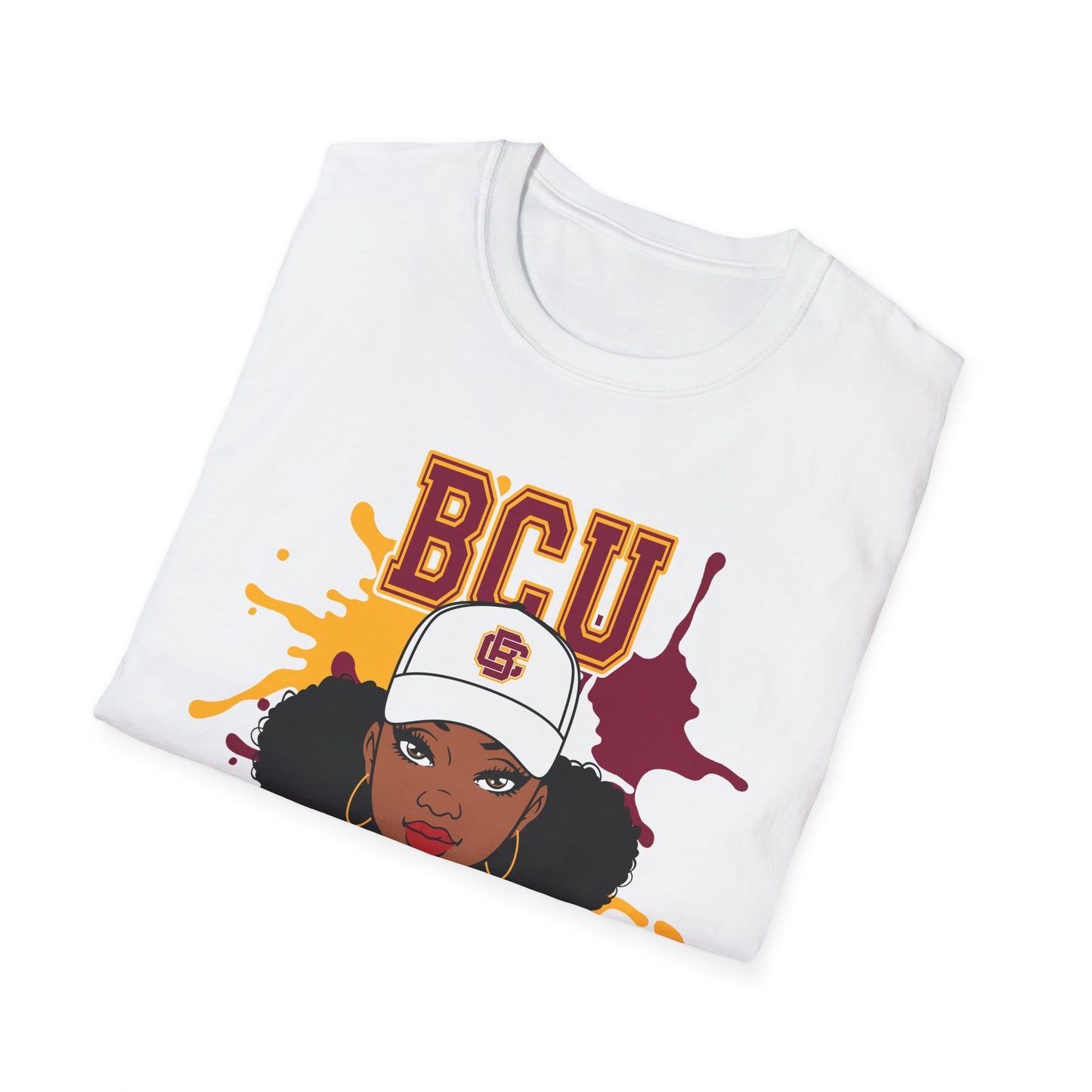 BCU Wildcats: Bethune Cookman University Wildcats Unisex Softstyle T-Shirt