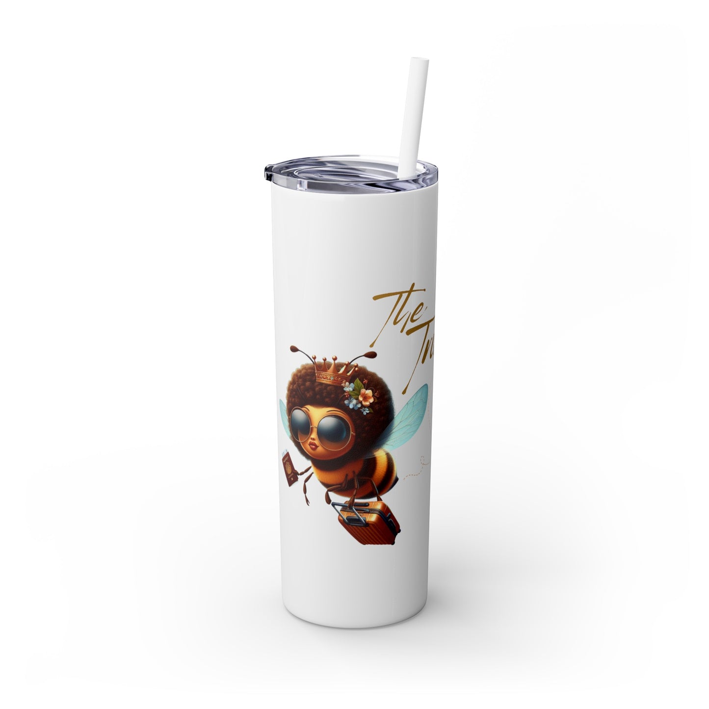 Skinny Tumbler with Straw, 20oz