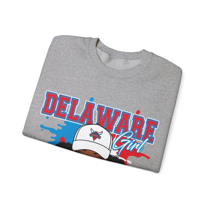 DS Hornets: Delaware State Hornets Unisex Heavy Blend™ Crewneck Sweatshirt