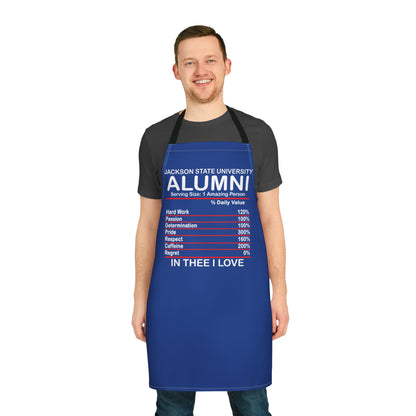JSU Jackson State Alumni Ingredients Apron, 5-Color Straps