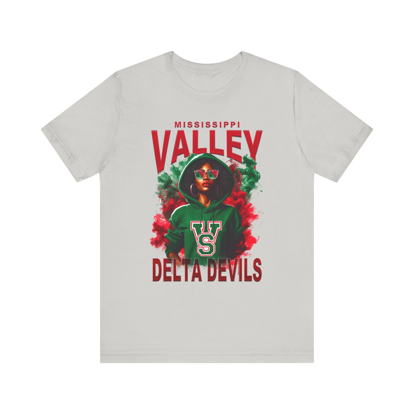 Mississippi Valley Delta Devils Unisex Jersey Short Sleeve Tee