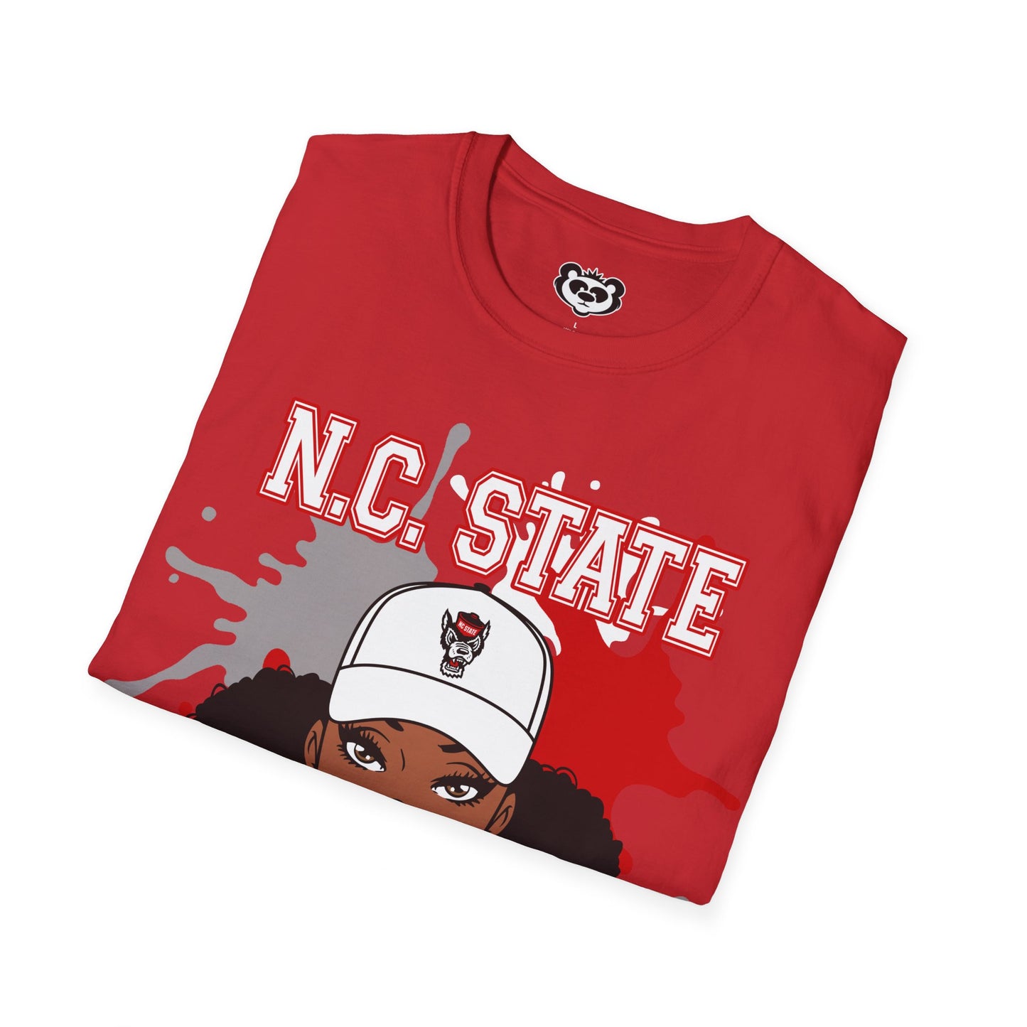 NC STATE Wolfpack Mom Unisex Softstyle T-Shirt