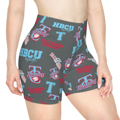 Talladega College Tornados HBCU All over print Women's Biker Shorts TU gift for students and alumni