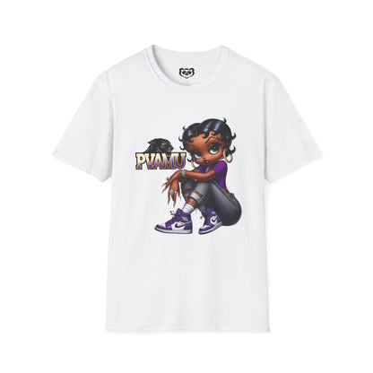 PVAMU Panthers: Prairie View Betty Boop Unisex Softstyle T-Shirt