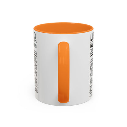 Zodiac Libra Mug - Nutrition Facts Design, Astrology Gift, Coffee Lover, Personalized Birthday Present, Horoscope Décor