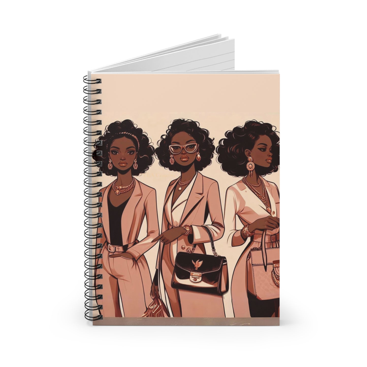 Representation Matters Beautiful Girl Spiral Notebook - Ruled Line