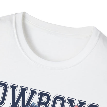 NFL Dallas Cowboys Lil and Stich unisex Softstyle T-Shirt