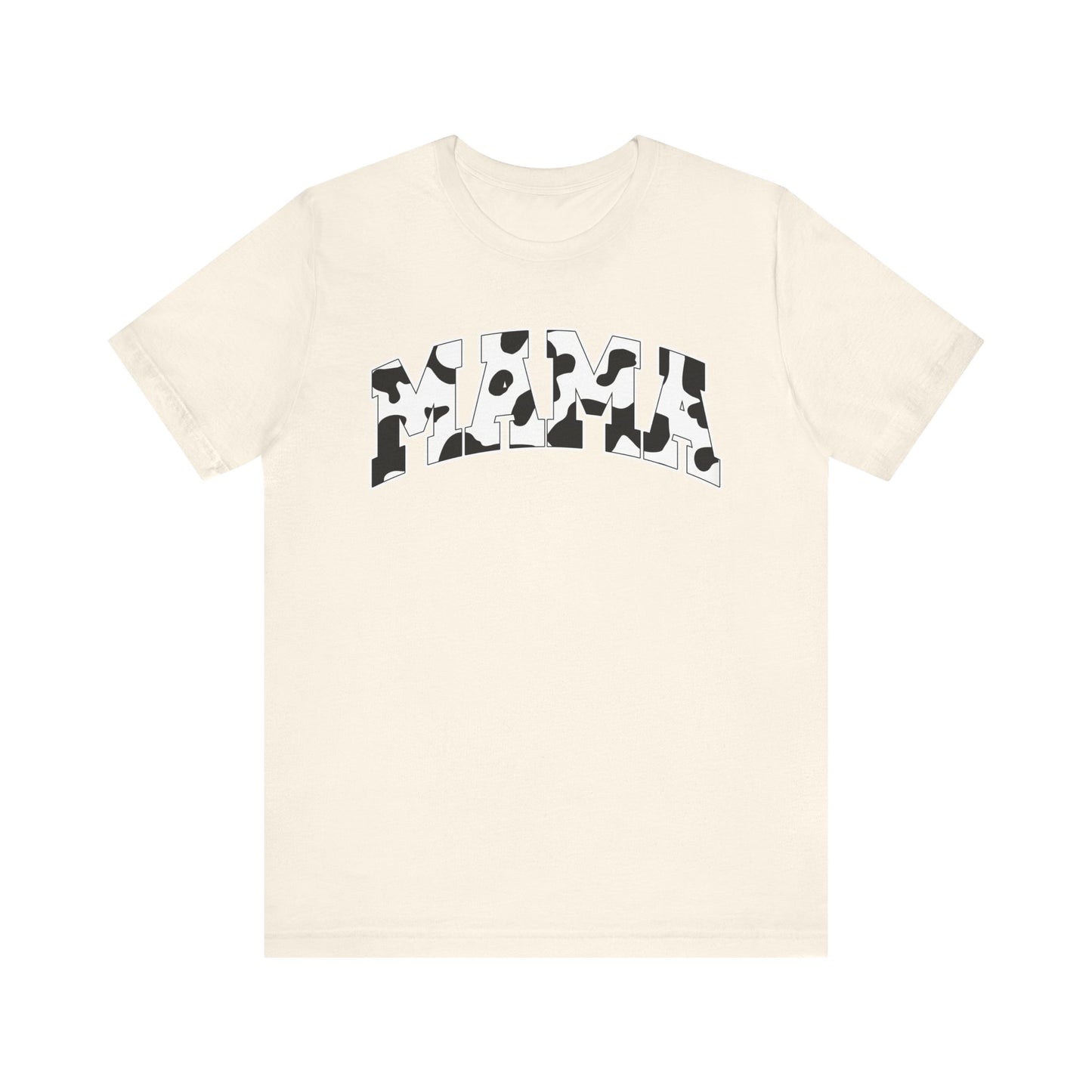 Cow Print Mama Unisex Jersey Short Sleeve Tee