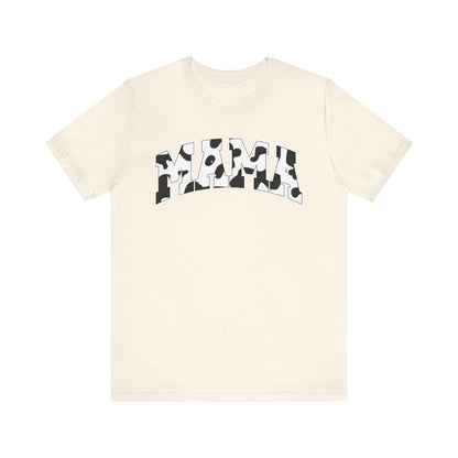 Cow Print Mama Unisex Jersey Short Sleeve Tee