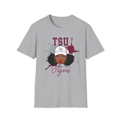 TSU Tigers: Texas Southern University Tigers Unisex Softstyle T-Shirt