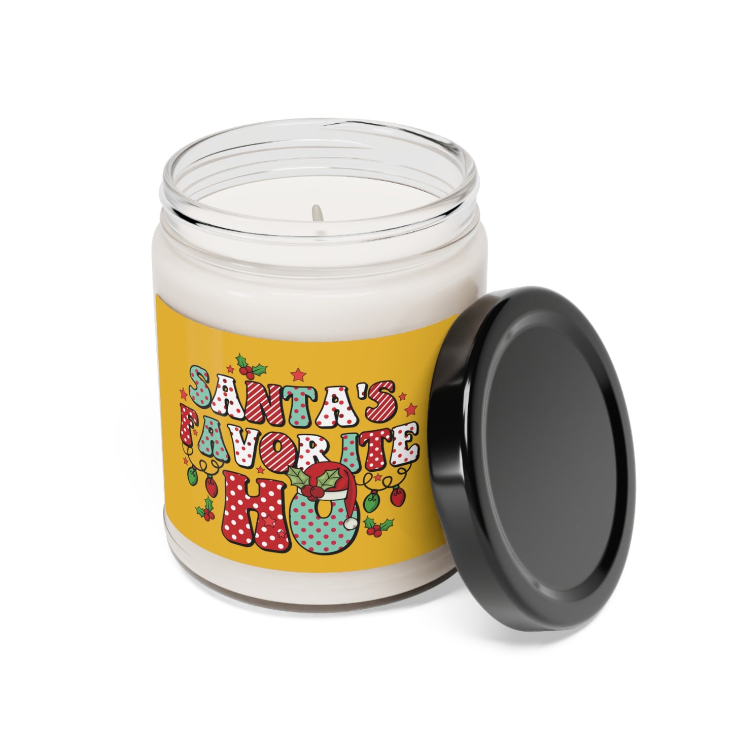 Santa's Favorite Ho Scented Soy Candle, 9oz