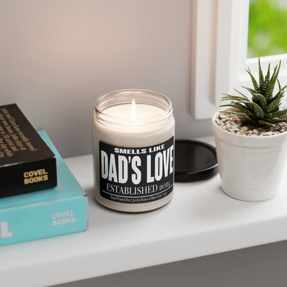 Loving Gift for Dad, Smells like Dad's Love Soy Candle, First Father's Day Gift, Birthday Gift for Dad or Son