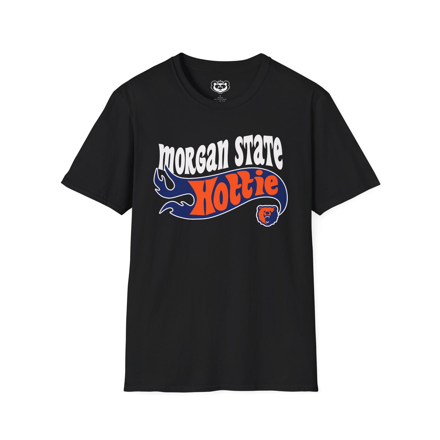 MSU Bears: Morgan State University Hottie Unisex Softstyle T-Shirt for Students and Alumni