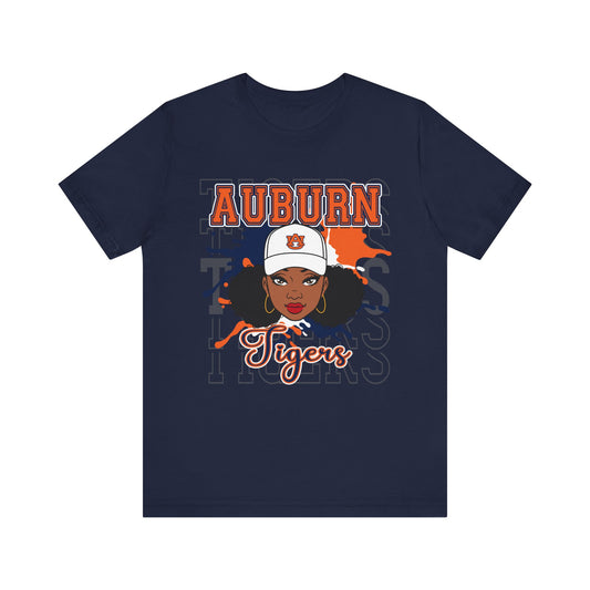 Aurburn University Tigers Unisex Jersey Short Sleeve Tee