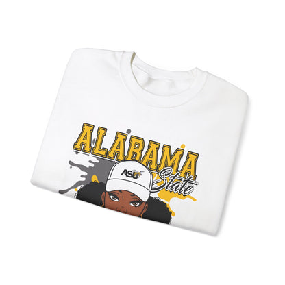 ASU Hornets: Alabama State University Hornets Unisex Heavy Blend™ Crewneck Sweatshirt