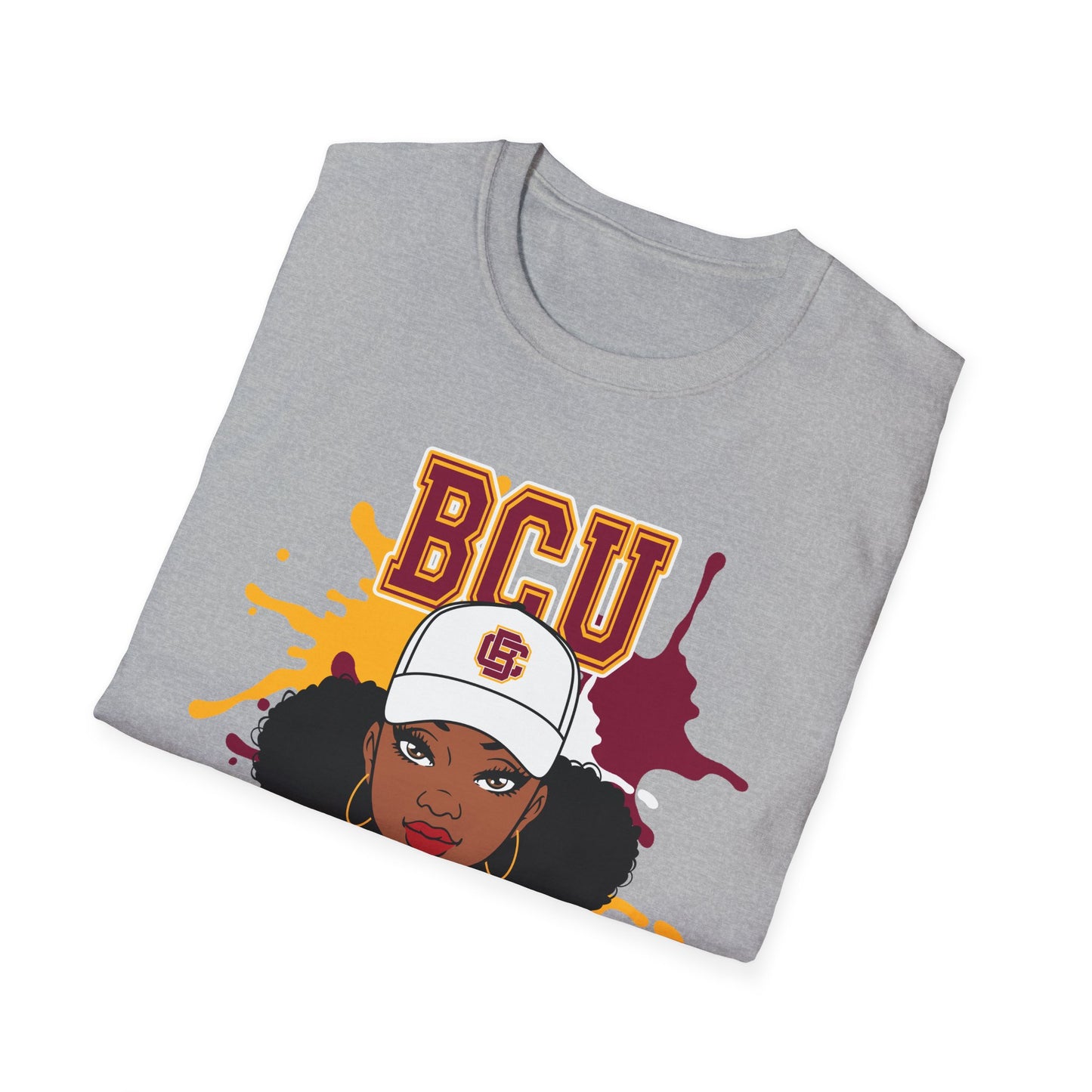 BCU Wildcats: Bethune Cookman University Wildcats Unisex Softstyle T-Shirt