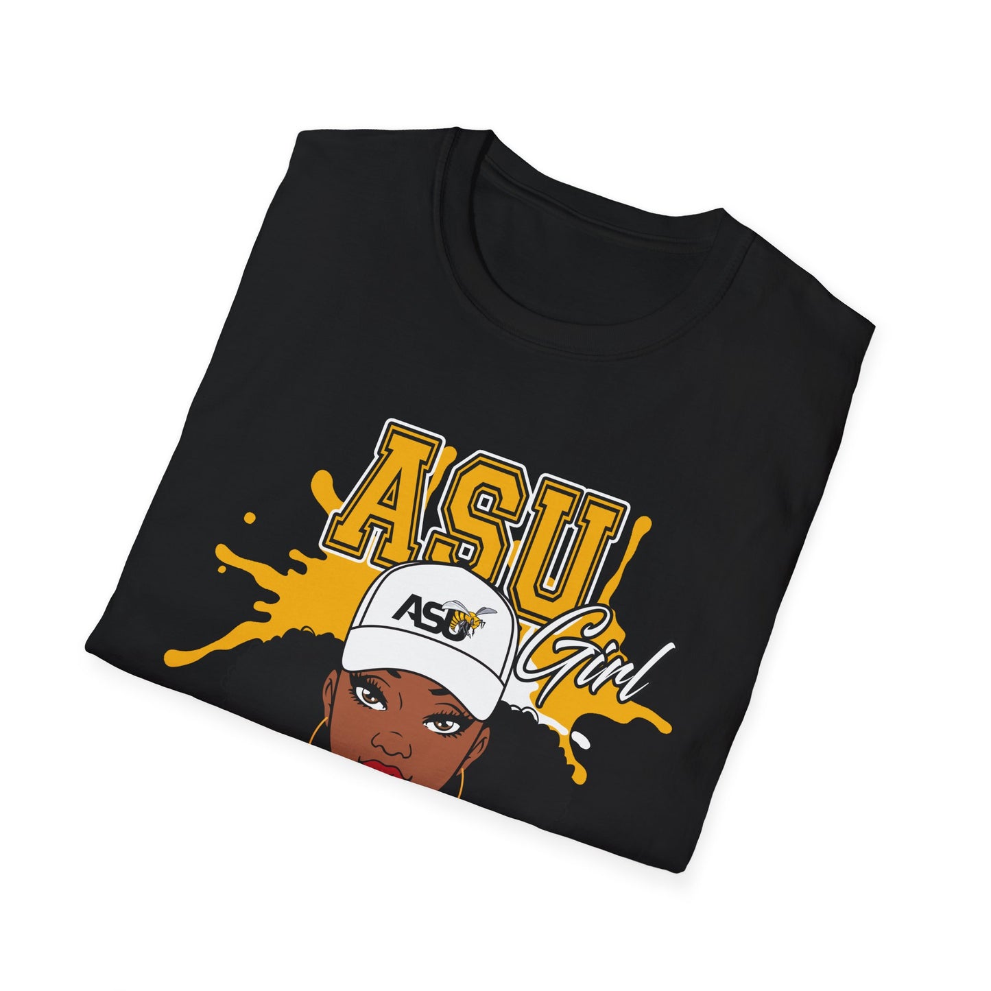 ASU Hornets: Alabama State University Hornets Unisex Softstyle T-Shirt